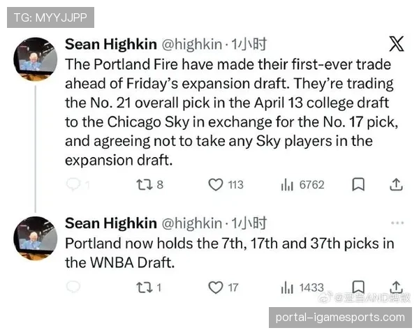 扩军版图下的WNBA：多伦多节奏与波特兰火焰的差异化建队逻辑
